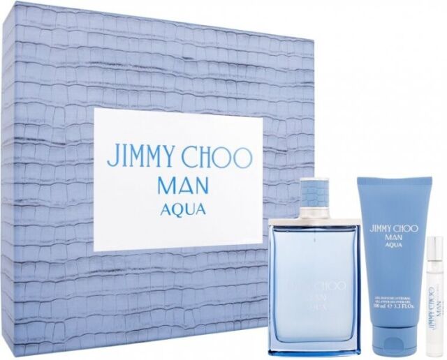 Set Jimmy Choo Man Aqua para Hombres 3pzs