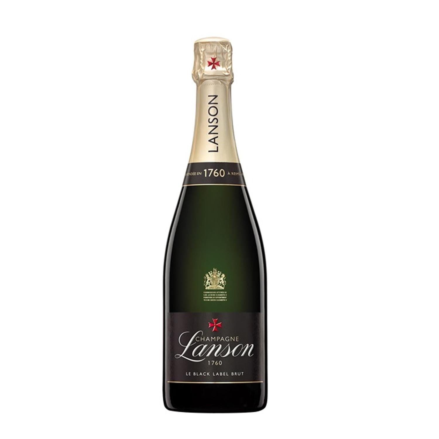 Pack de 2 Champagne Lanson Blanck Label C/E 750 ml