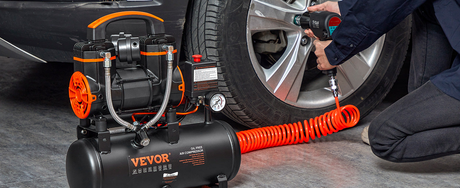 SucceBuy Compresor de aire silencioso 900W 1450W 1800W