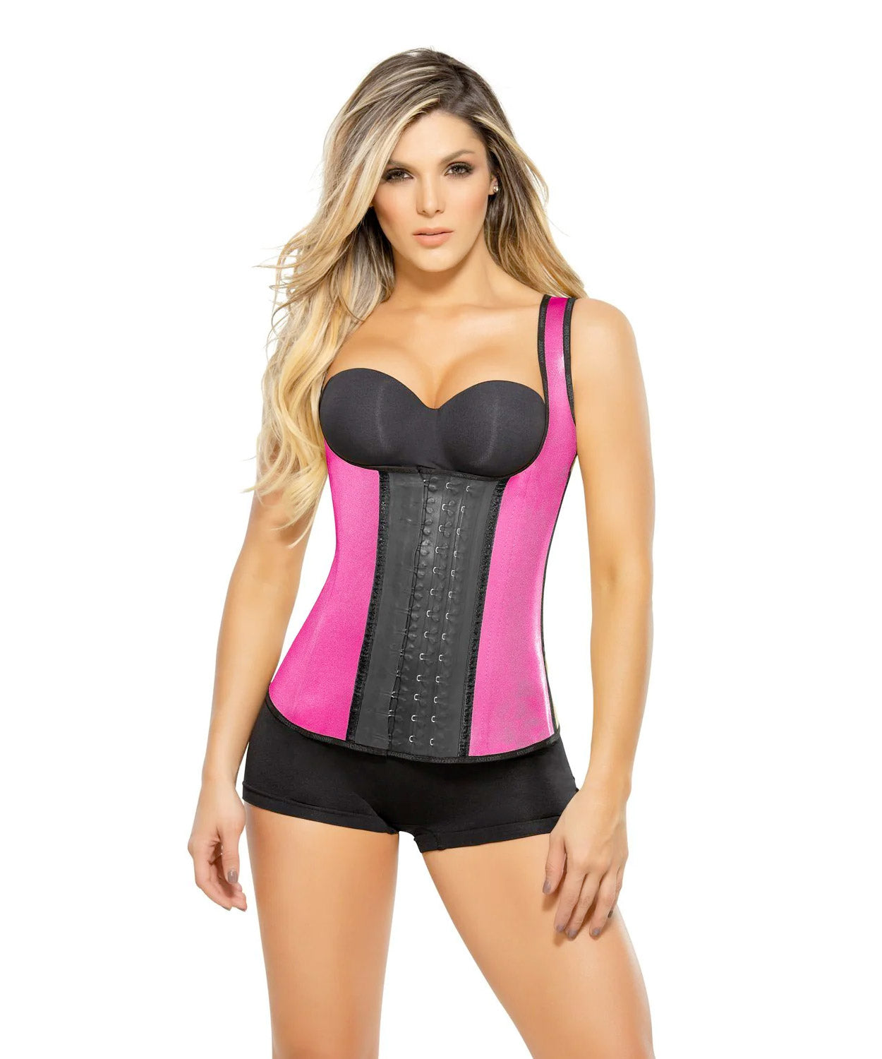 Chaleco Rosa Deportivo Metallic de Látex 2049 de Ann Chery®