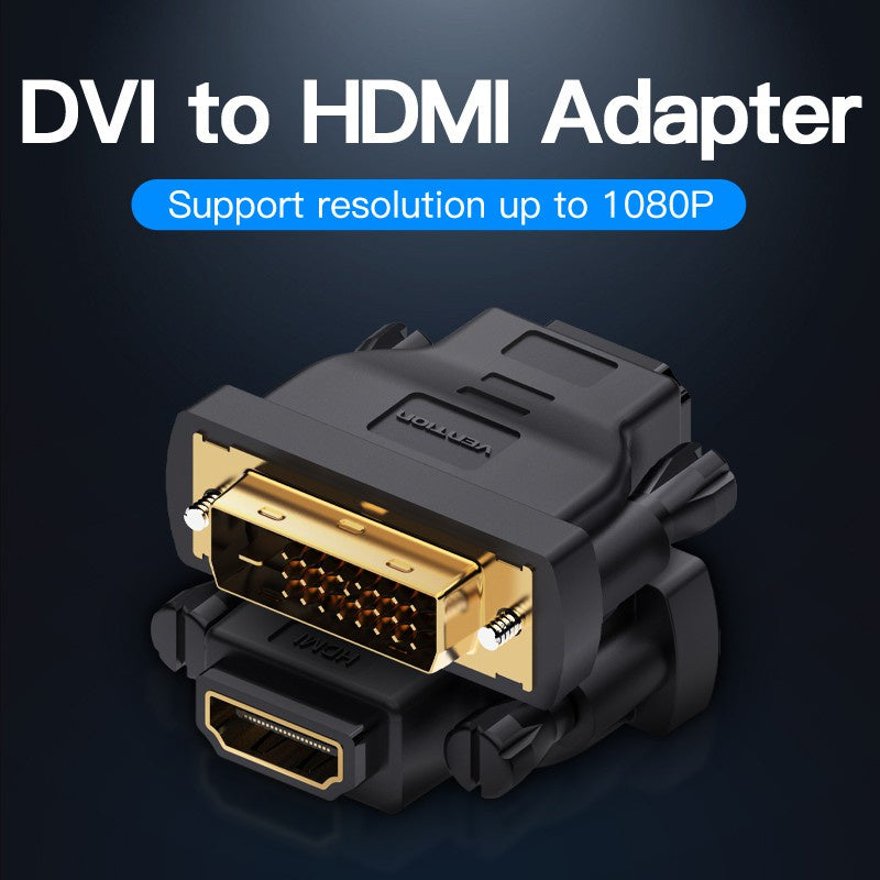 Vention DVI A HDMI Convertidor 24 + 1 1080P Adaptador