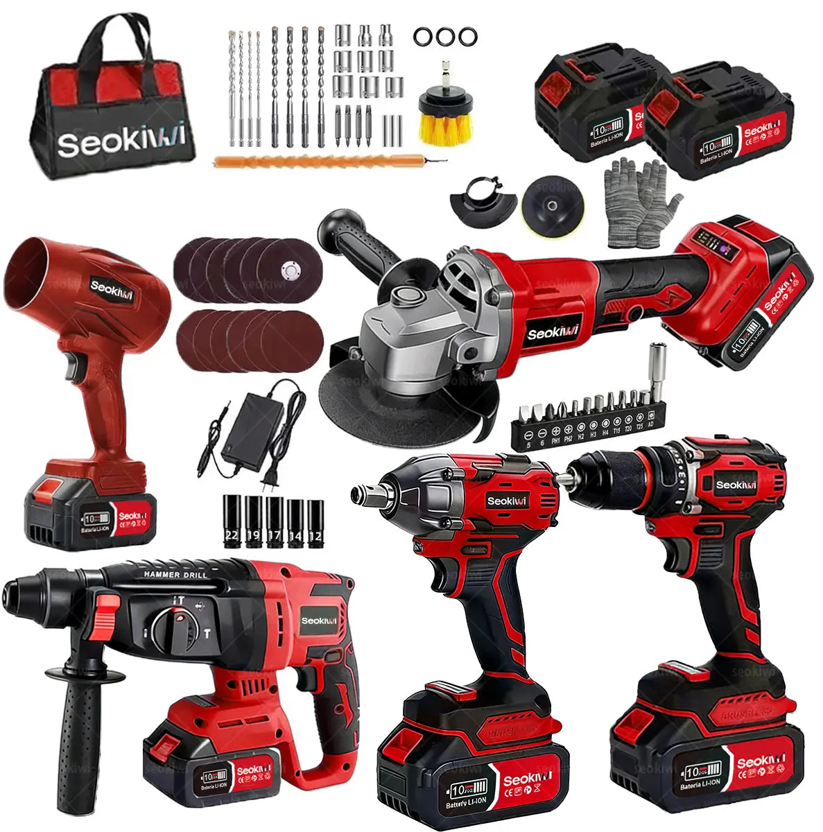 Kit de herramientas eléctricas