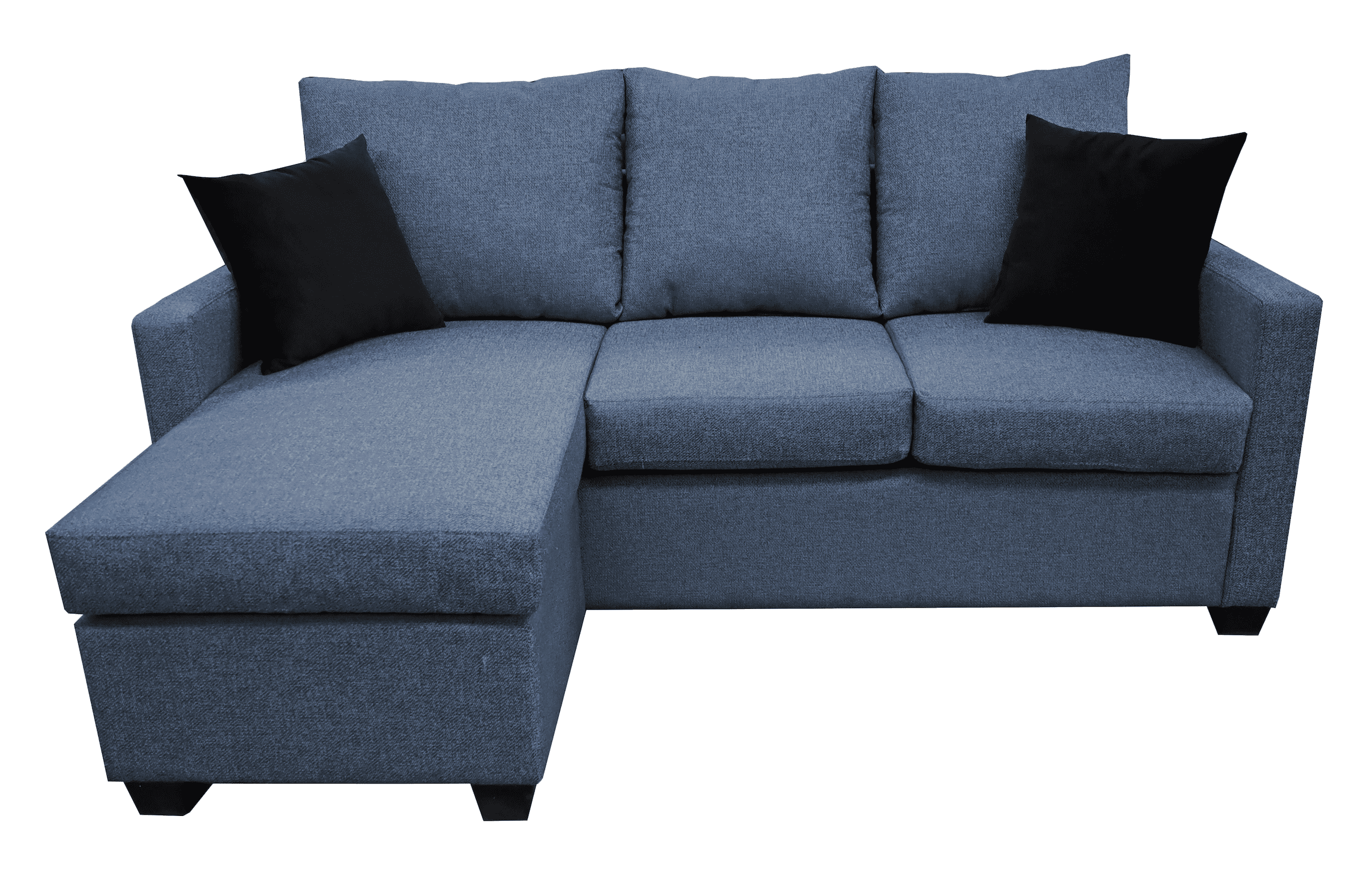 Sala Esquinera El Bazar Store Denver Gris Oxford 200x140 cm Lado derecho e Izquierdo Lino nacional Sofa