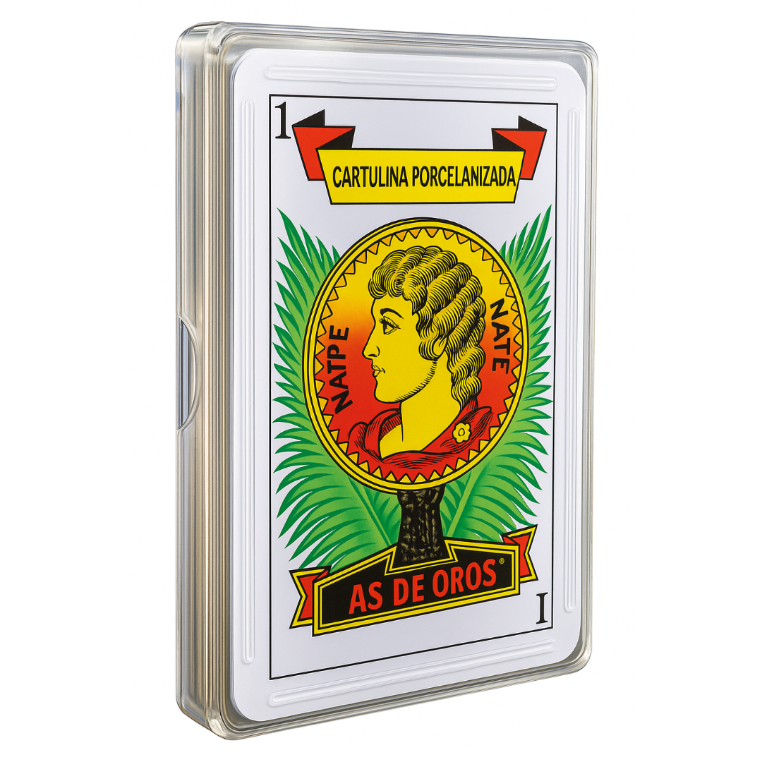 Baraja Española con Estuche de Plástico