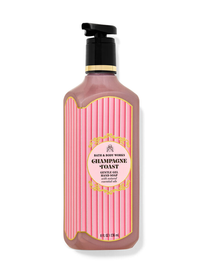 BATH AND BODY WORKS gentle gel hand soap champagne toast  236 ml