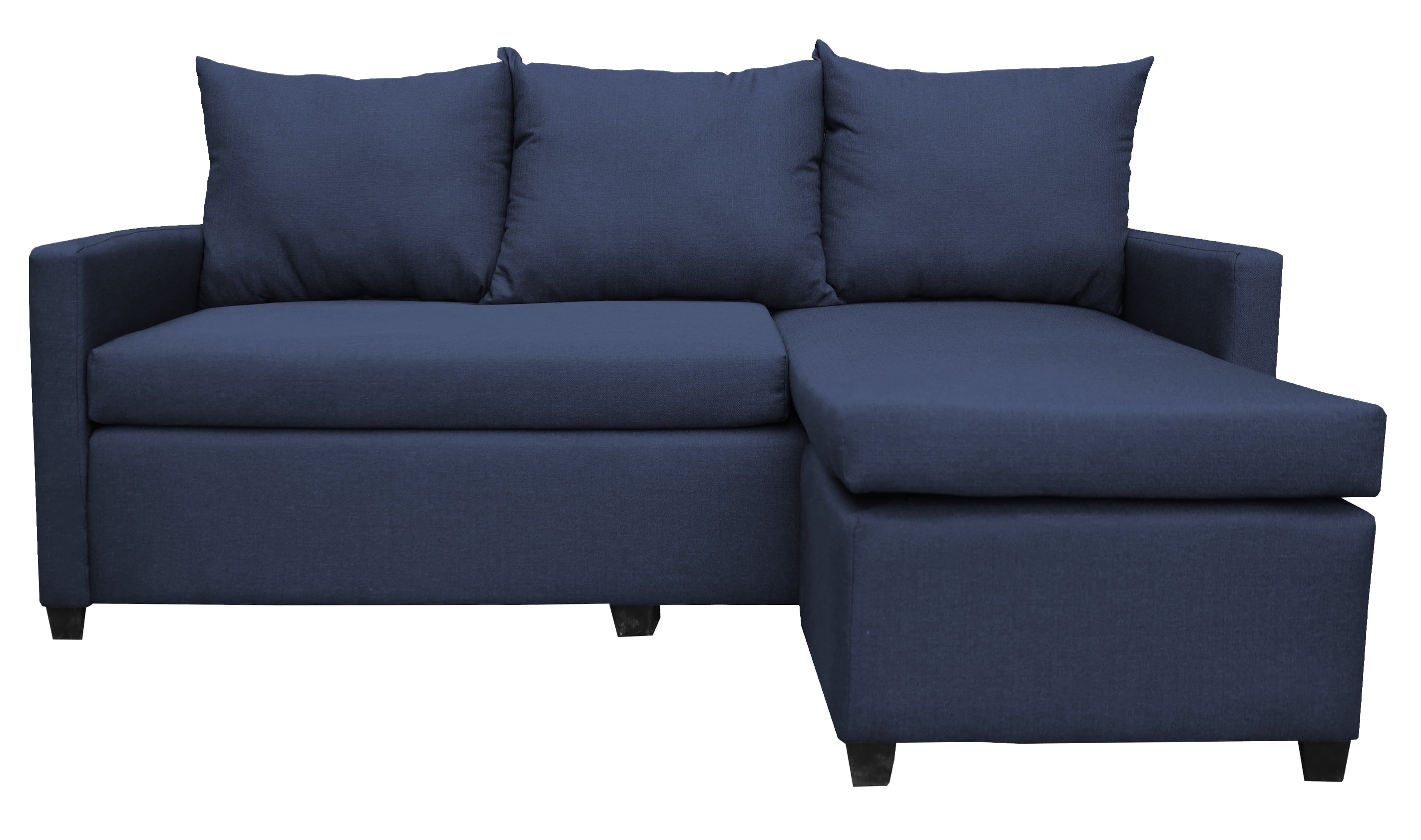 Sala Esquinera Modular El Bazar Store Vancouver Gris oxford 175x130 cm Sofa Lado derecho ó izquierdo Económica, Tela Lino