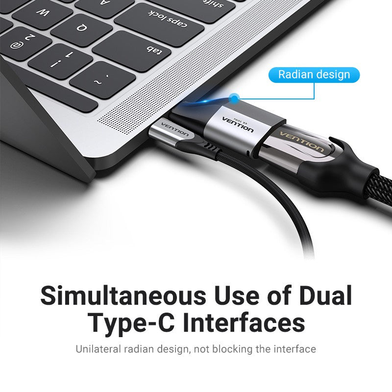 Vention USB 3.1 Tipo C A HDMI Adaptador Macho Hembra 4K