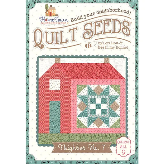 Patrón Semillas de Quilt de Lori Holt - Vecino de Mi Pueblo No. 7 Llega el 19 de noviembre