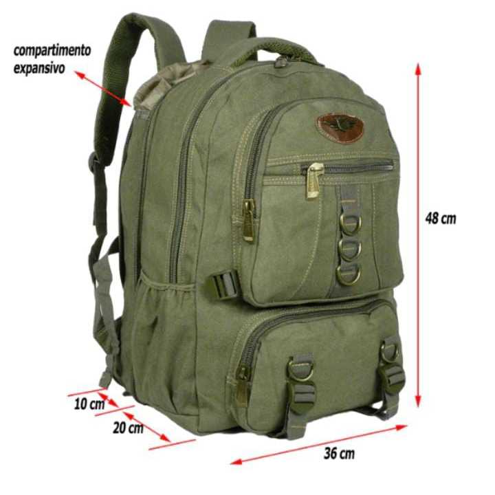 Mochila Grande Reforzada