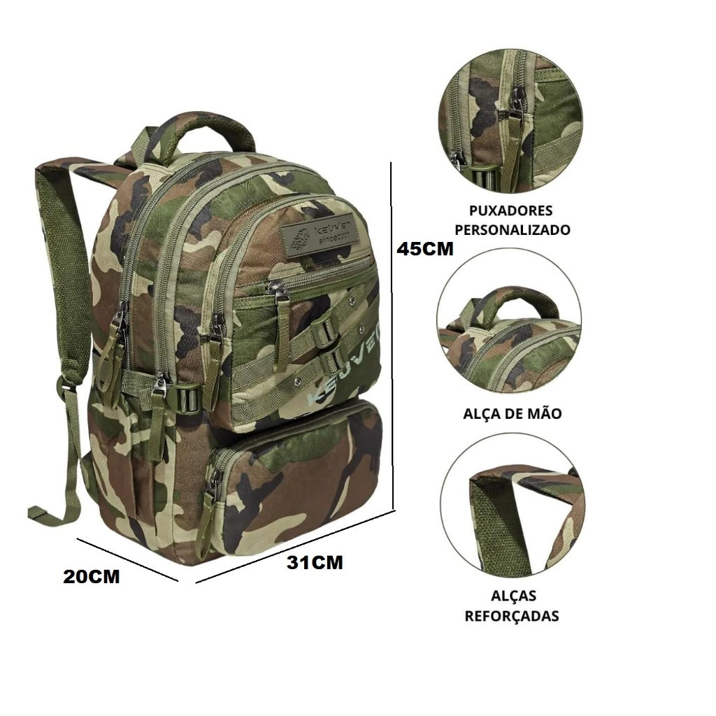 Mochila De Camuflaje