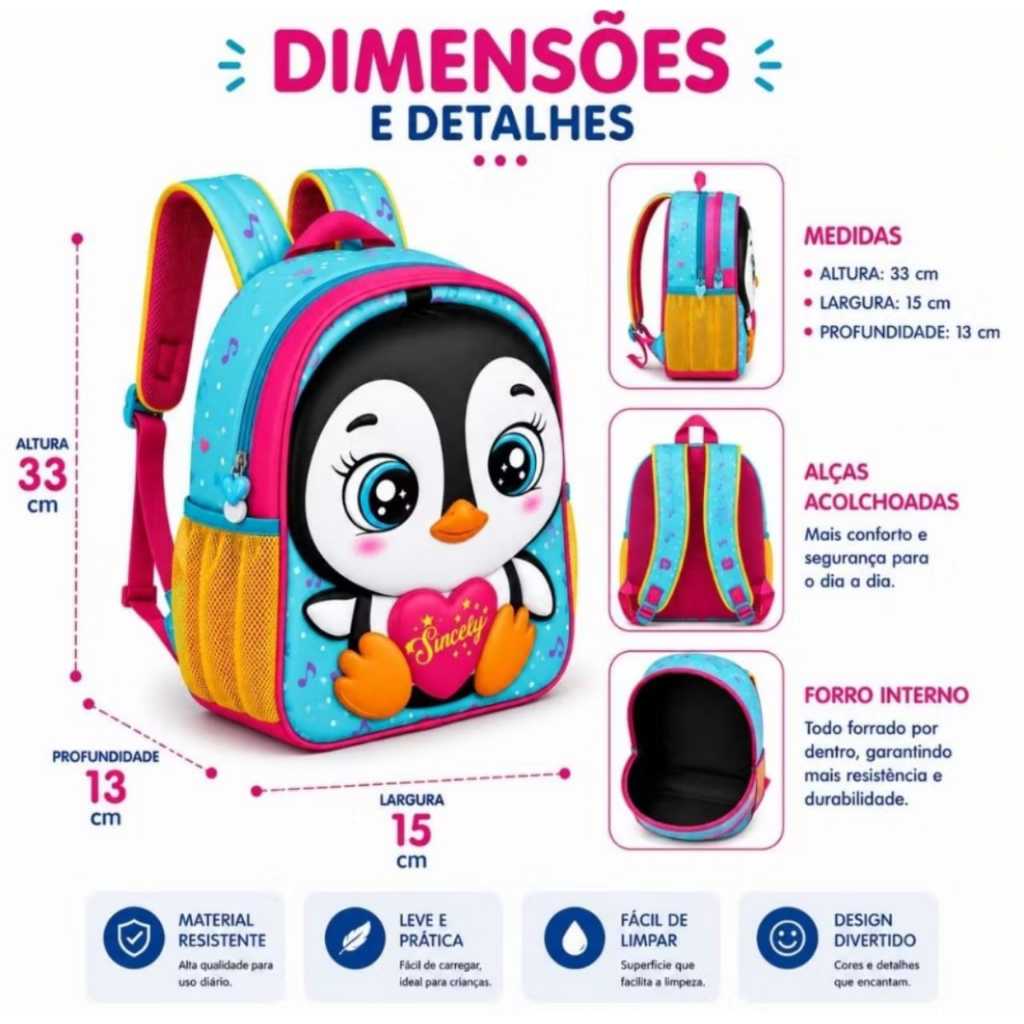 Mochila Escolar Infantil