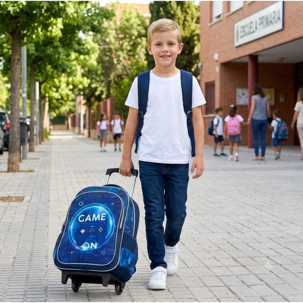 mochila carrinho