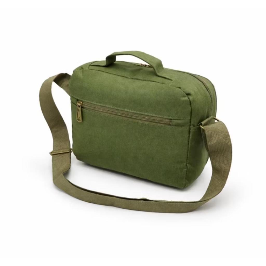 Bolso De Hombre En Lona Lisa