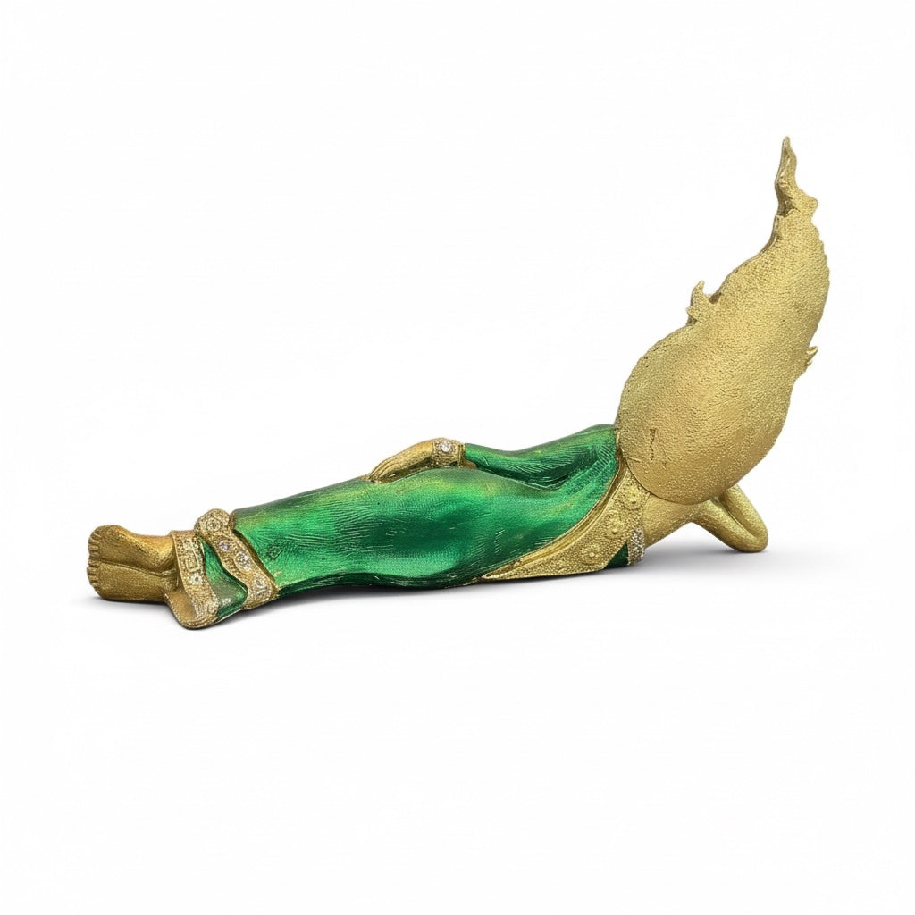 Estatua Buda Original Resina Hereje Modelo 10150