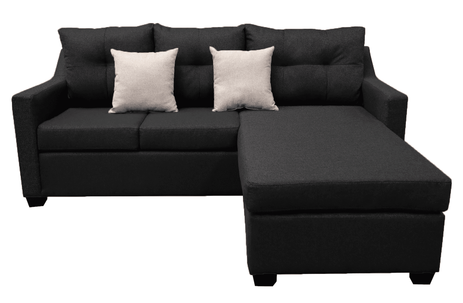 Sala Esquinera El Bazar Store Hermes 225x165 cm, Lado Izquierdo y derecho, Lino nacional Azul marino. EL BAZAR STORE Moderna/ abotonada