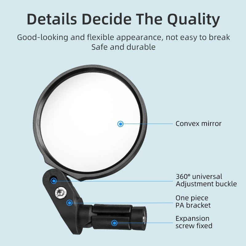 ROCKBROS Mirrors view MTB