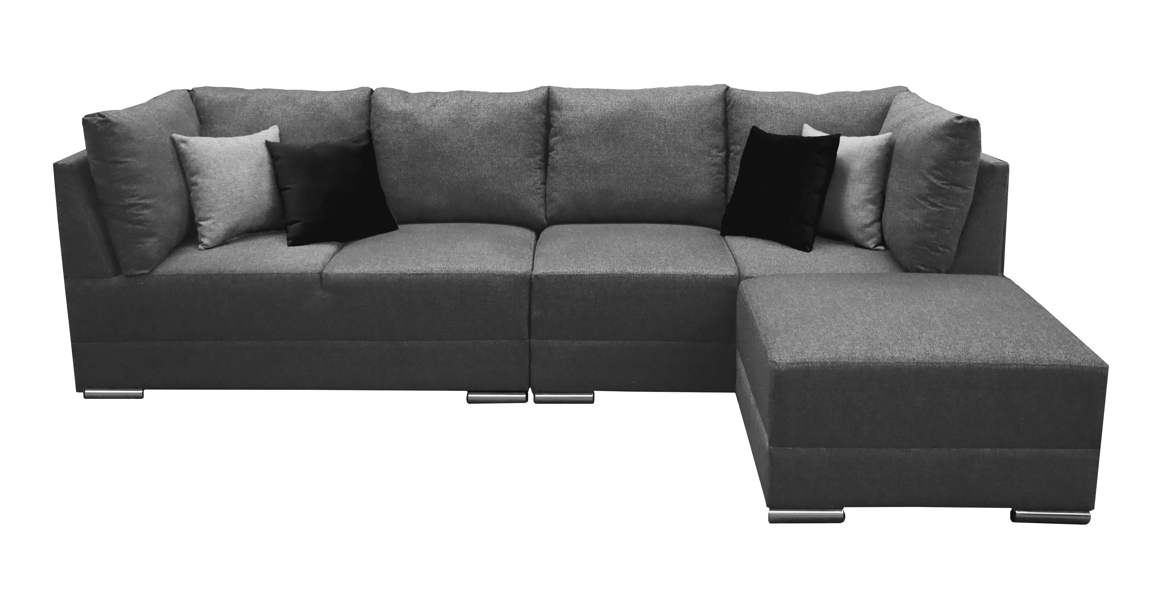 Sala Esquinera El Bazar Store Hades Beige 300x85 cm Tela Lino nacional Modular