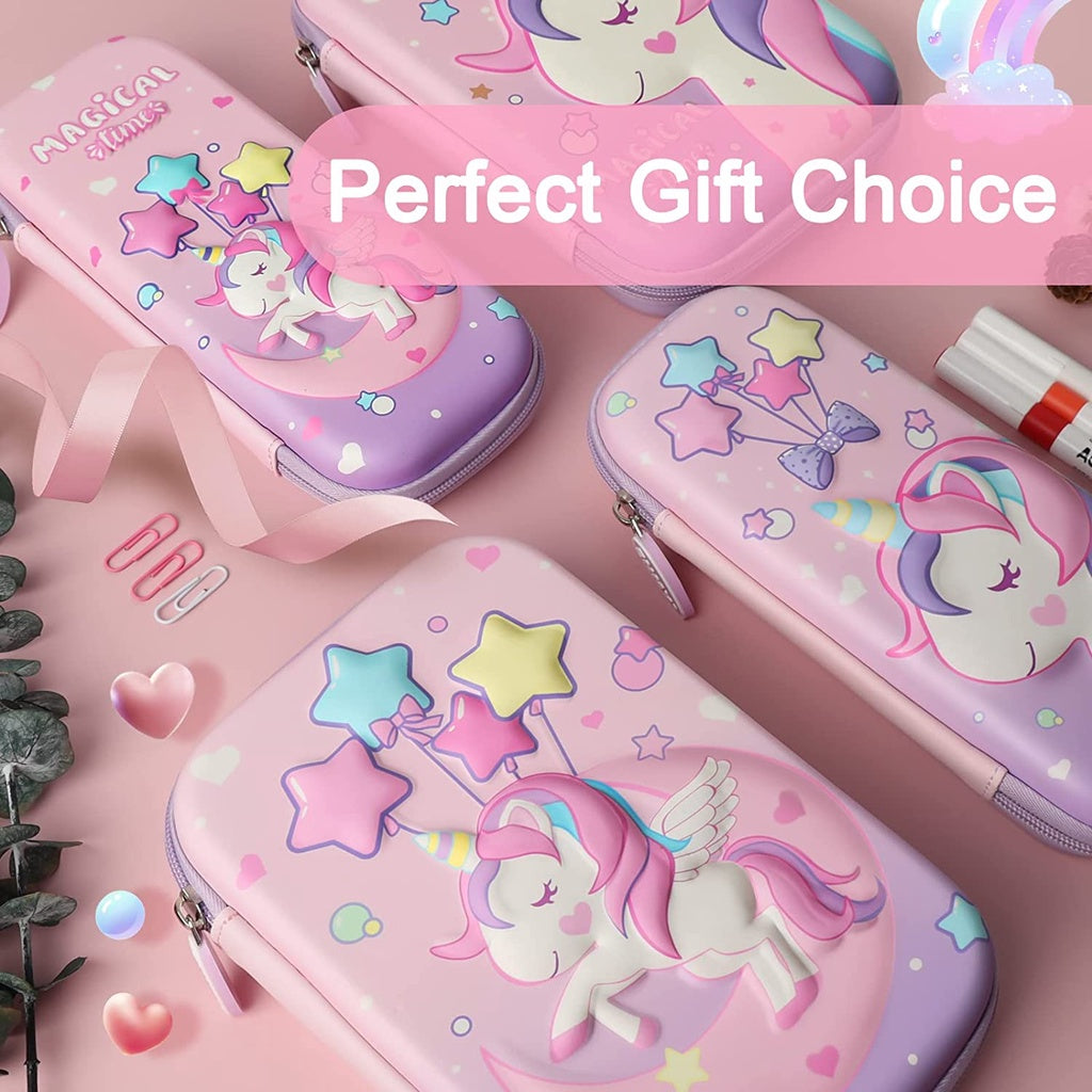 Estuche De Lápices De Unicornio 3D