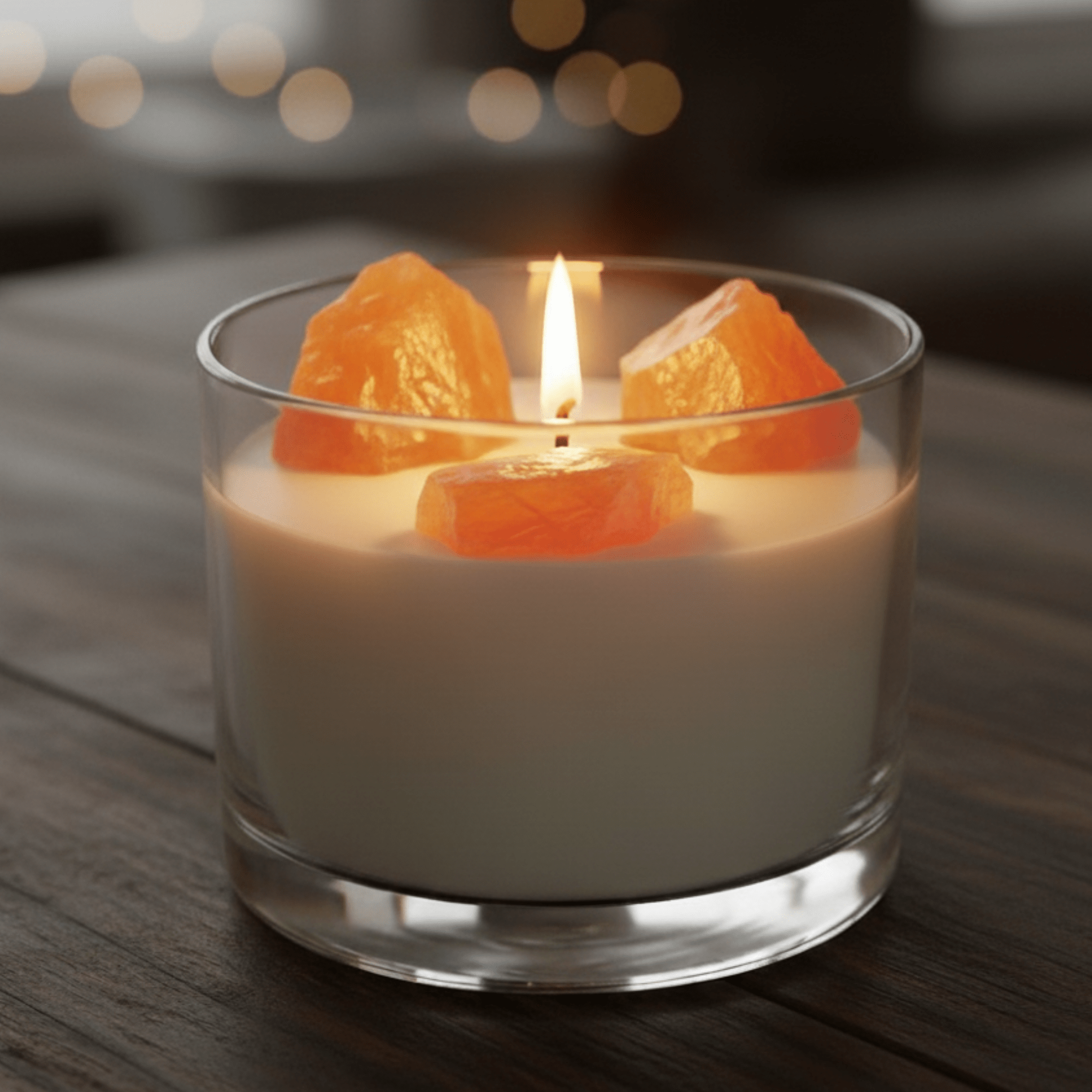 Calcita Naranja en Bruto – Piedra Preciosa de la Creatividad y la Vitalidad para Velas y Decoración