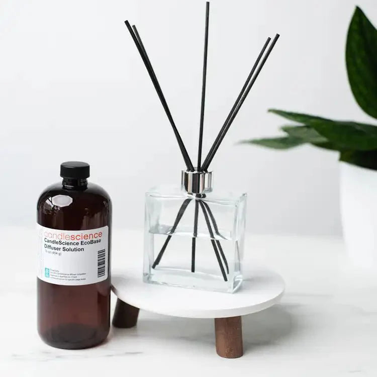 Candle Science – Reed Diffuser Base - Base para Difusores Biodegradable | Solución líquida - Importado de USA