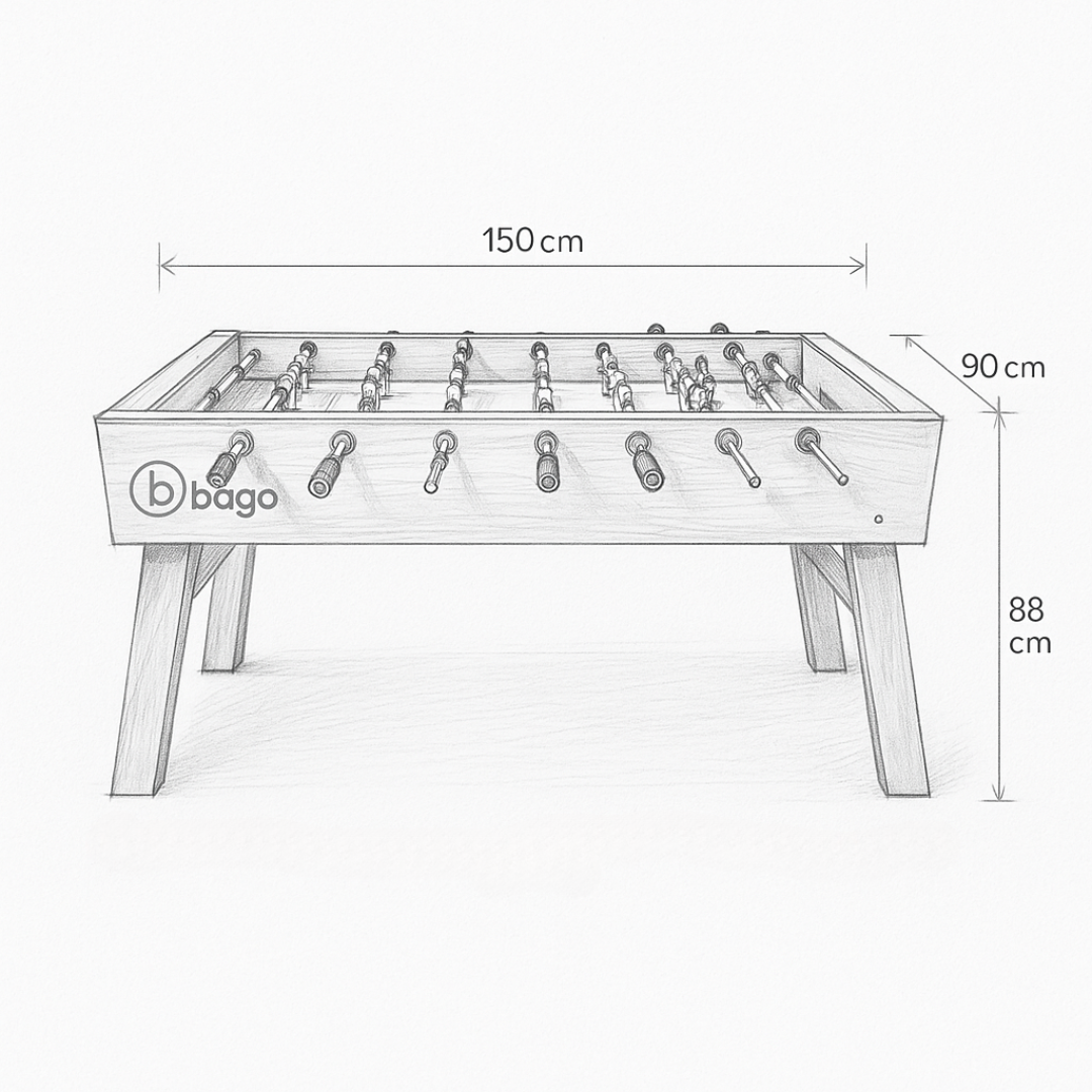 Futbolito Plegable con Vinil