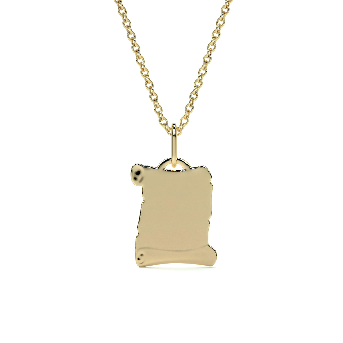 Dije de Oro 14K Medalla Religiosa Sagrado Caliz| Dije Oro Italiano 12mm | Joyería Fina