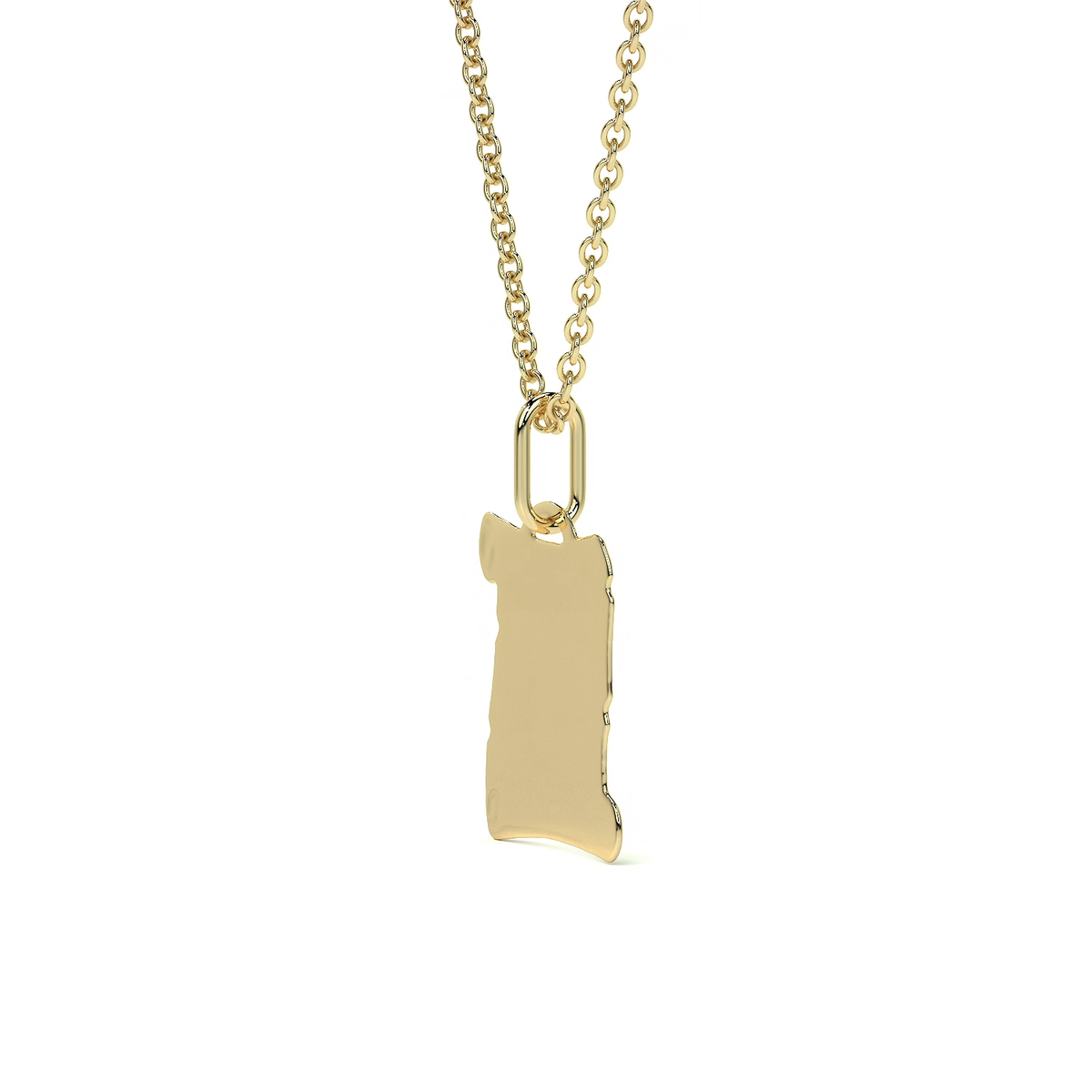 Dije de Oro 14K Medalla Religiosa Sagrado Caliz| Dije Oro Italiano 12mm | Joyería Fina