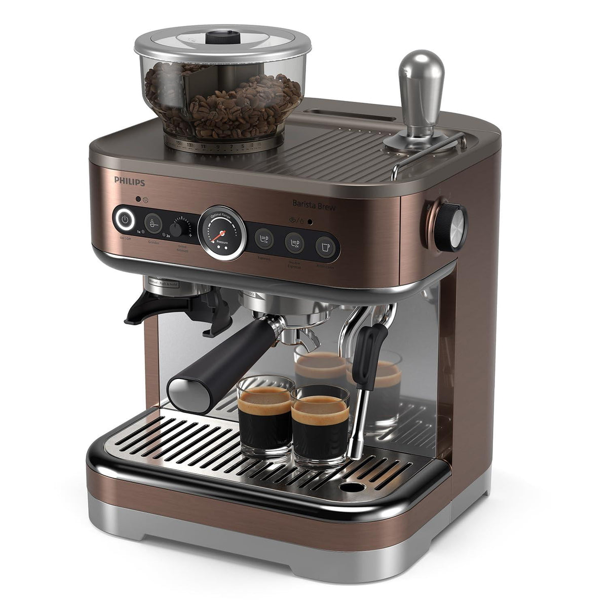 Máquina de café espresso semiautomática