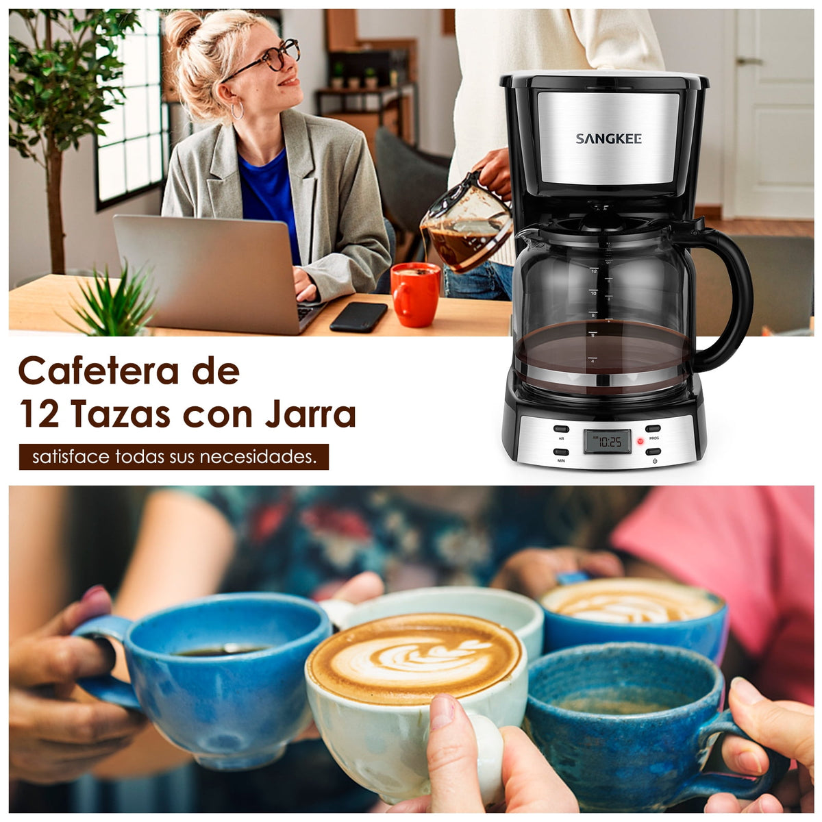 Cafetera por Goteo Sangkee