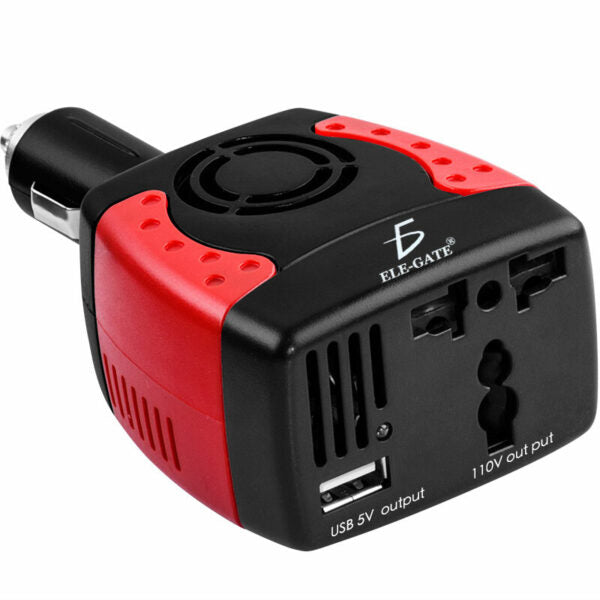 Inversor De Corriente Automotriz 12V A 110V 75W