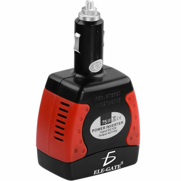 Inversor De Corriente Automotriz 12V A 110V 75W