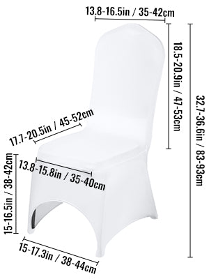 Fundas para Sillas de Boda Spandex Funda Elástica