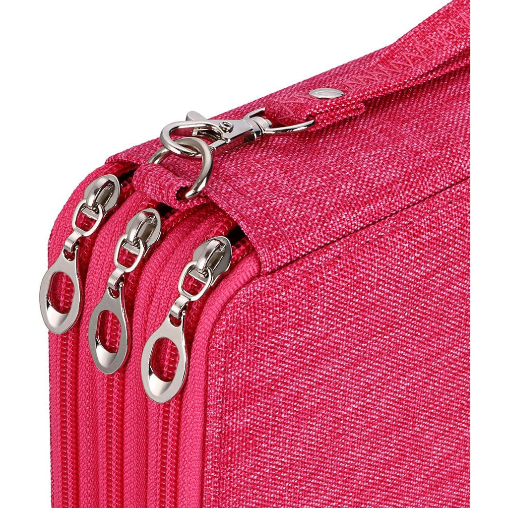 Estuche con ranura para lápices de colores portátil