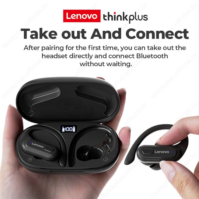 Lenovo Audífonos Sport Auriculares Inalámbricos
