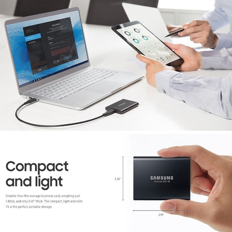 Unidad De Estado Sólido Externa SAMSUNG SSD