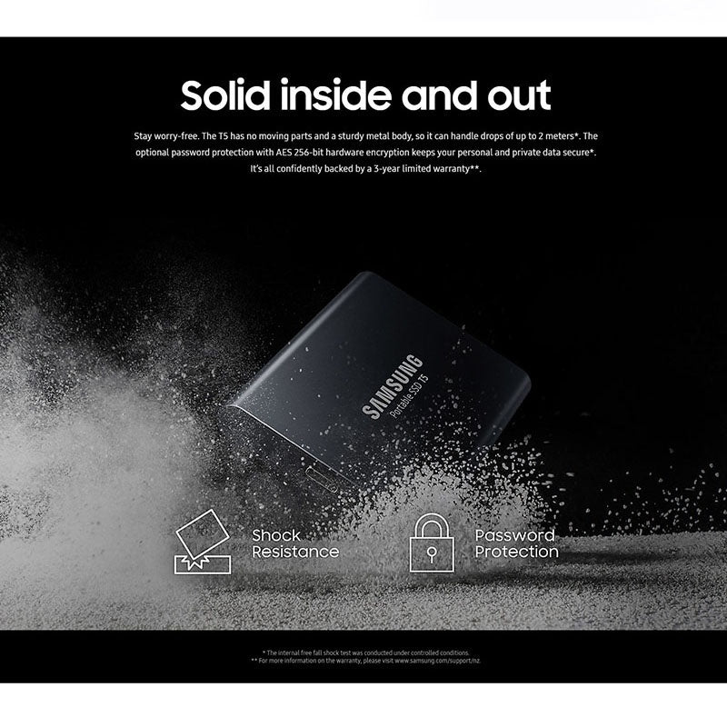 Unidad De Estado Sólido Externa SAMSUNG SSD