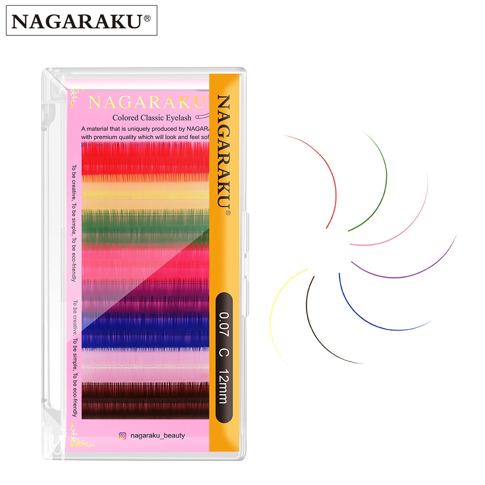 Rainbow Colour extensiones