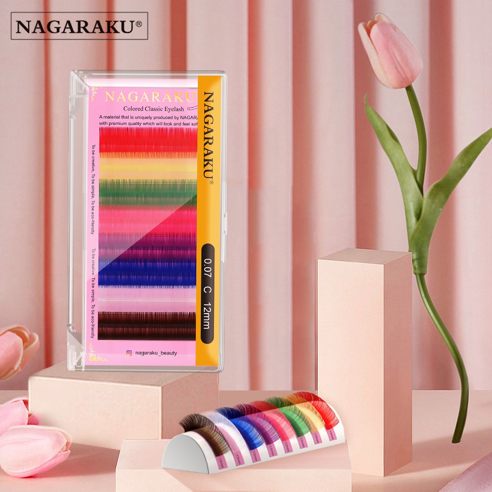 Rainbow Colour extensiones