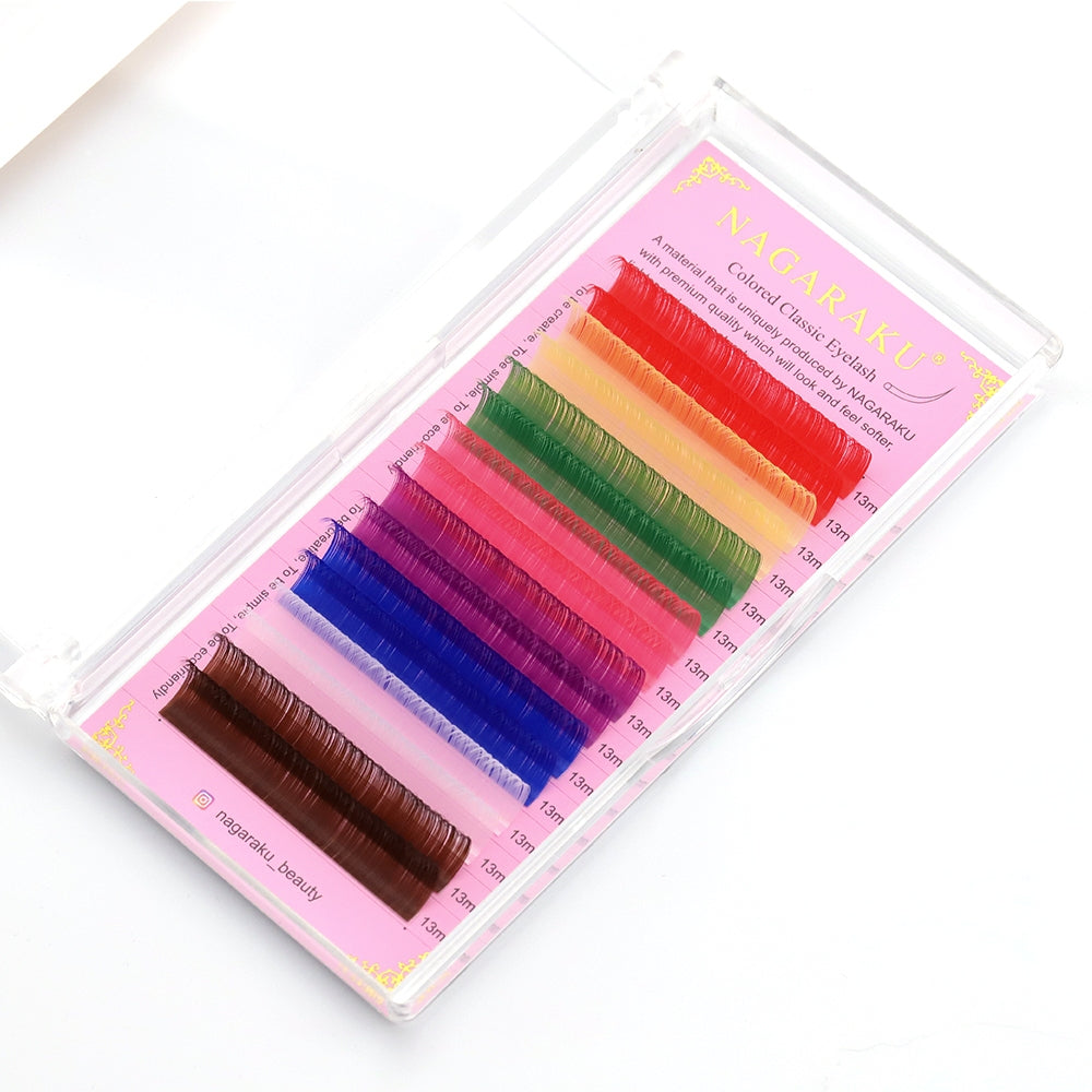 Rainbow Colour extensiones