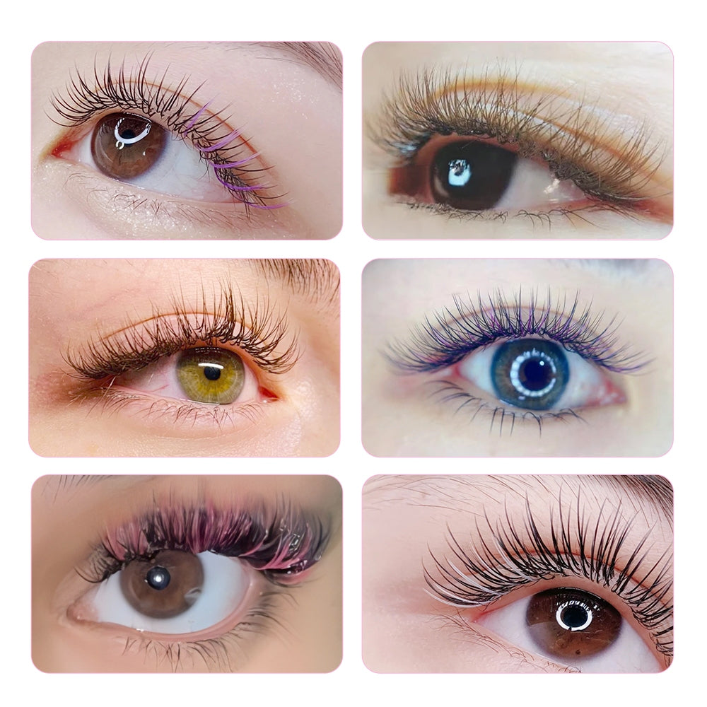 Rainbow Colour extensiones