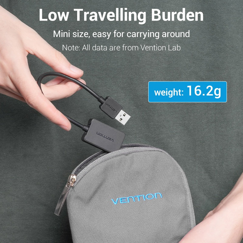 Vention USB A Micrófono Para Auricularestarjeta De Sonido Externa De Doble Puerto