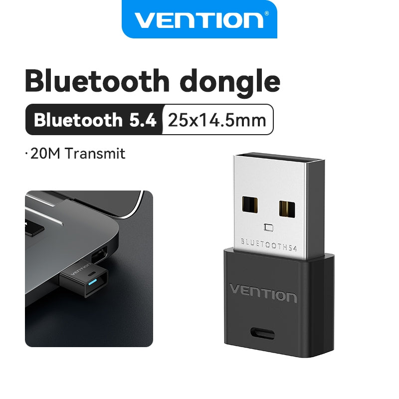 Vention Inalámbrico USB Bluetooth 5.0 Transmisor Dongle Receptor De Audio Para PC
