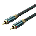 Vention RCA Cable De Audio Macho A Vídeo Estéreo Coaxial De Metal Para Amplificador De TV DVD