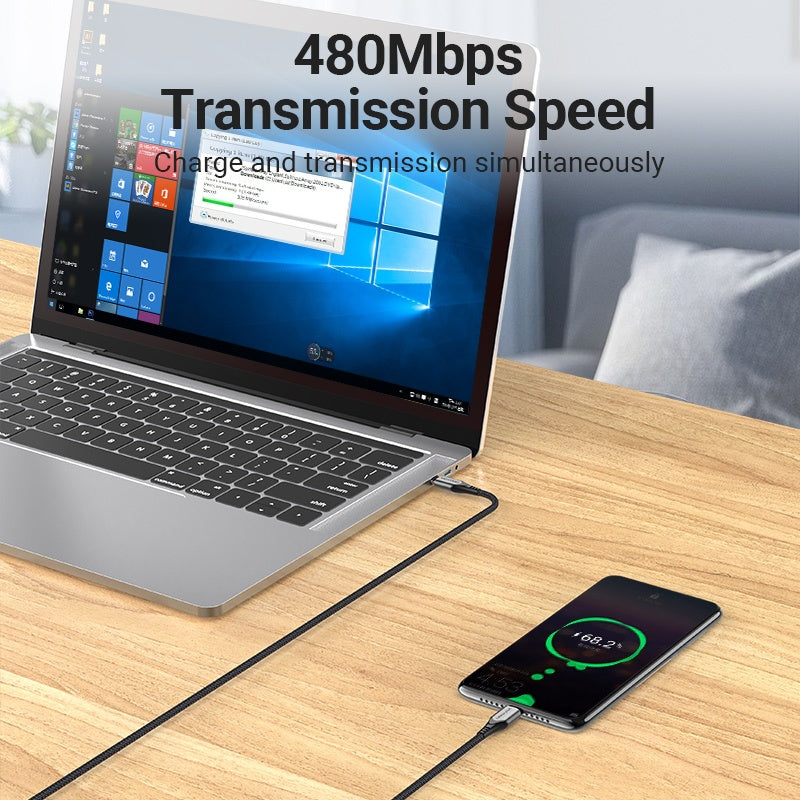 Vention 5A USB Tipo C Cable Para Xiaomi Huawei P40 Pro Mate 30 P30