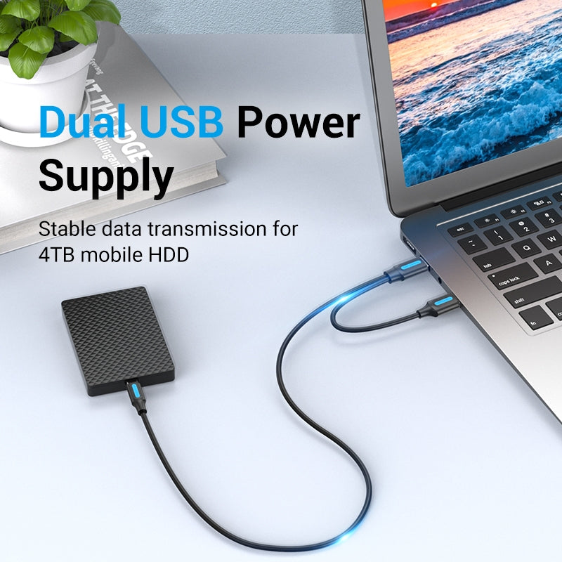 Vention 3A USB C Cable Con Fuente De Alimentación De Carga Rápida Andriod