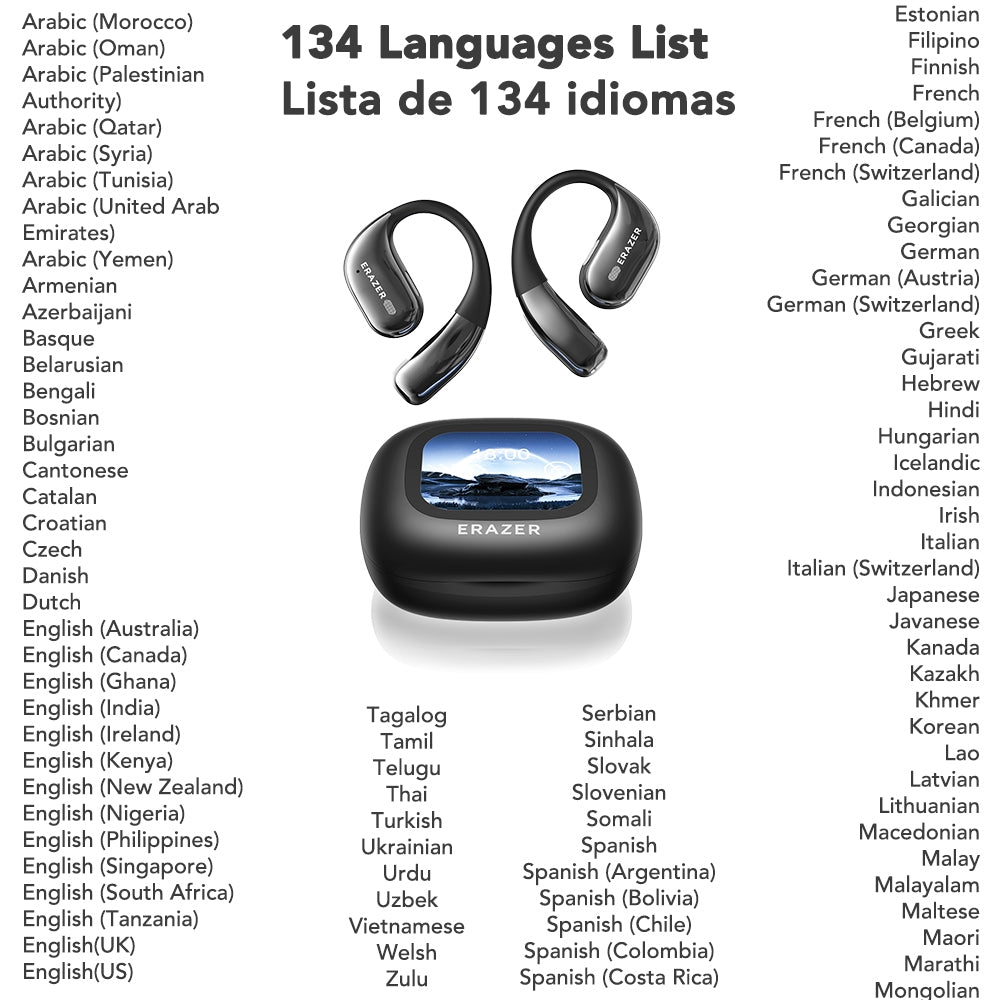 Lenovo Al Traducción Con Gancho Para La Oreja Inalámbrico