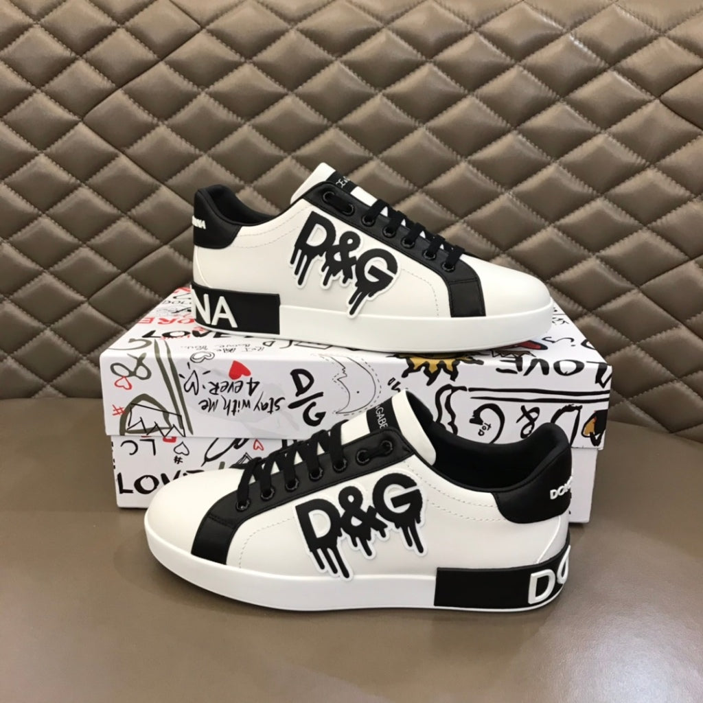 Zapatillas Deportivas De Cuero Para Hombre