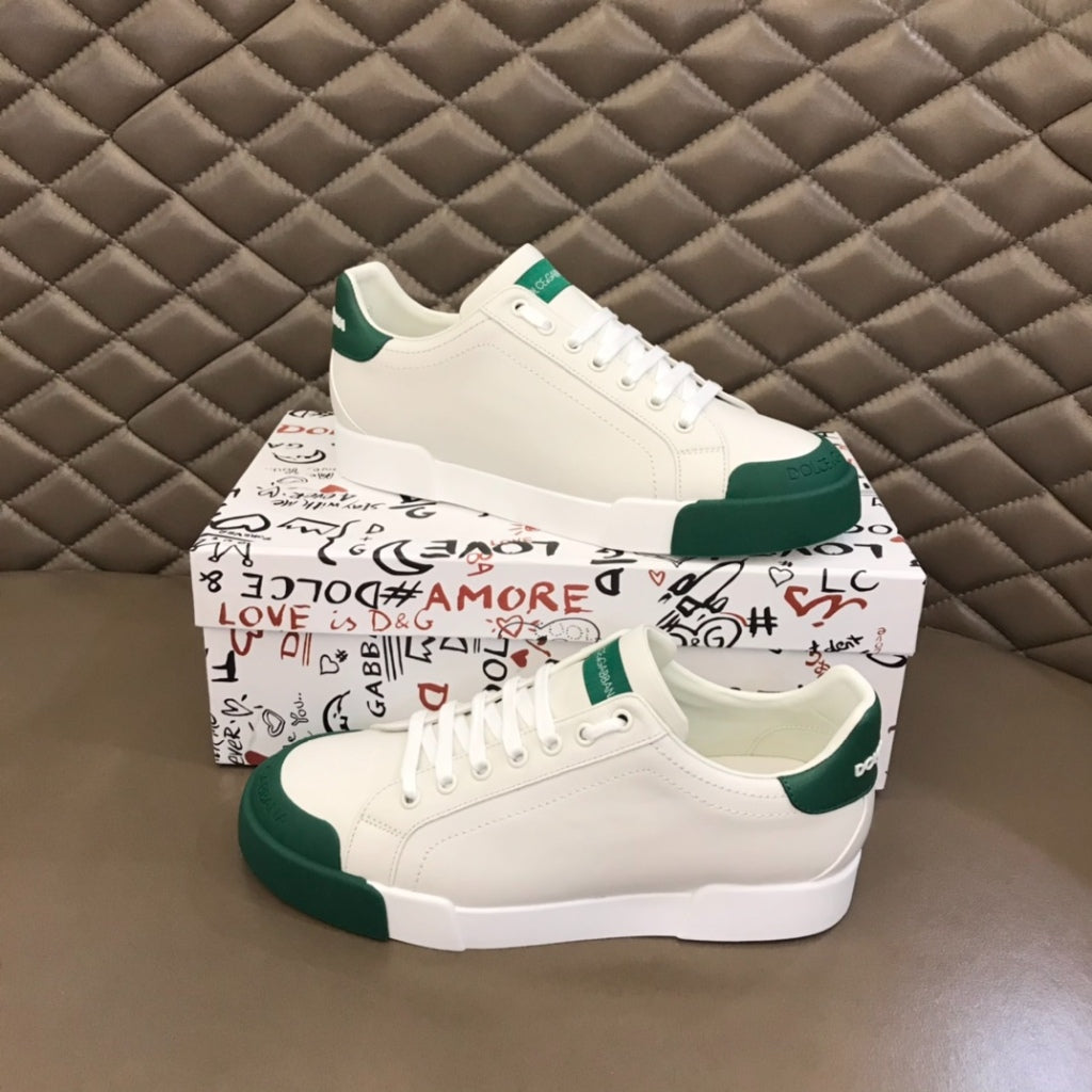 Zapatillas Deportivas De Cuero Para Hombre