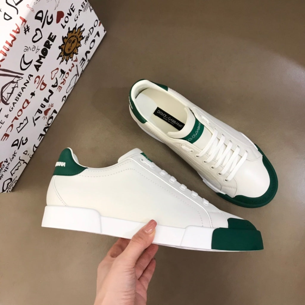 Zapatillas Deportivas De Cuero Para Hombre
