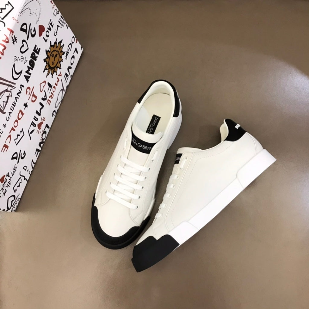 Zapatillas Deportivas De Cuero Para Hombre